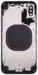 Back Cover for Apple iPhone X Black