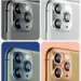 iPhone 11 / 11 Pro / 11 Pro Max kamerabeskyttelse sølv (Bulk)
