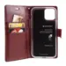 MERCURY GOOSPERY Blue Moon Case for iPhone 12 Pro Max Wine Red