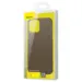 Baseus Frosted Glass Cover til iPhone 12 Mini Sort