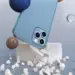 Baseus Frosted Glass Cover til iPhone 12 Mini Blå