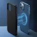 Baseus Magnetic Soft PU leather Case for iPhone 12 Mini Blue