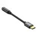 Baseus L54 USB-C til 3.5 mm Adapter Sort (CATL54-01)