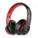 Ausdom Wireless Bluetooth 5.0 Over-Ear Headphones ANC (Active Noise Canceling) Black/Red
