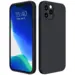 Soft Silicone Case for iPhone 12/12 Pro Black