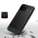 Carbon Flexible TPU Cover for iPhone 13 sort