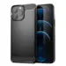 Carbon Flexible TPU Cover for iPhone 13 Pro sort