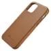 iCarer Genuine Leather Case for iPhone 12 Pro / iPhone 12 Brown (MagSafe compatible)