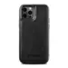 iCarer Case in Natural Leather for iPhone 12 Pro / iPhone 12 Black