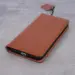 Smart Pro Genuine Leather Flip Case for iPhone 13 Brown