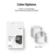 Ringke Slim Case 2 stk til Apple Watch 7 41mm Transparent + Hvid (Blister)
