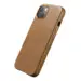 iCarer cover i naturlig læder til iPhone 13 Brun (MagSafe kompatibel)