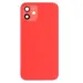 iPhone 12 bagcover uden logo - rød