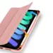 DUX DUCIS Domo Series Tri-fold Case for iPad Mini 6 (2021) Pink