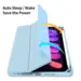 Dux Ducis Toby armored tough Smart Cover for iPad Mini 6 (2021) Blue