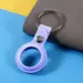 Silicone Keychain Case for Apple AirTag Purple