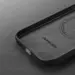 Dux Ducis Grit Læder cover til iPhone 14 Sort (MagSafe Kompatibel)