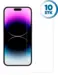 iPhone 14 Pro Max 9H 2,5D Skærmbeskyttelse 10 Stk.