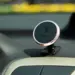 Baseus 360 graders magnetisk mobilholder til bilen - sølv