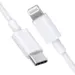 USB C - Lightning kabel 1m - hvid (Bulk)