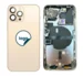 iPhone 13 Pro bagcover med small parts - OEM (guld)
