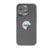 iPhone 14 Pro Max bagcover med small parts - OEM (Space Black)