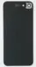 iPhone 8 bagglas med kameralinse - OEM (sort)