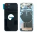iPhone 14 bagglas med kameralinse + metalplade + Trådløs oplader flex + Magsafe magnet + Flashlight flex - OEM (Diagnosticerbart) (Midnight)