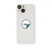 iPhone 14 bagglas med kameralinse + metalplade + Trådløs oplader flex + Magsafe magnet + Flashlight flex - OEM (Diagnosticerbart) (Starlight)