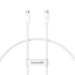 Baseus Superior Series 2 USB4 USB-C to USB-C Cable (240W) 1m - White