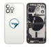 Back Housing incl. Charging Port and Small Parts for iPhone 13 Pro - Pull A (Silver)
