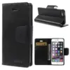 MERCURY Goospery Sonata Diary Leather Case for iPhone SE 5s 5 Black