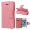 MERCURY Goospery Sonata Diary Leather Case for iPhone 5C Pink