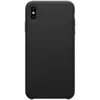 Hard Silicone Case for iPhone X/XS Black