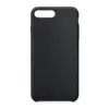Hard Silicone Case til iPhone 7 Plus/8 Plus Sort