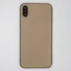 iPhone XS bagcover uden logo - guld