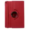 iPad Pro 10.5-inch (2017) Litchi Grain Leather Cover with 360 Degree Rotary Stand - Red