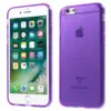 Glossy Surface TPU Gel Case til iPhone 6/6S - Transparent Lilla