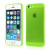 Transparent TPU Back Case for iPhone SE / 5s / 5 Clear Light Green