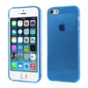 Transparent TPU Back Case for iPhone SE / 5s / 5 Clear Blue