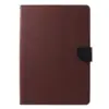 MERCURY GOOSPERY Wallet Leather Case for iPad Pro 12.9 (2. gen.) Brown/Black