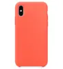 Hard Silicone Case for iPhone XR Orange