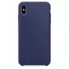 Hard Silicone Case for iPhone XS MAX Dark Blue