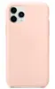 Hard Silicone Case for iPhone 11 Pro Max Pink Sand