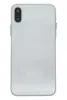 iPhone X bagcover uden logo - sølv