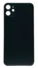 Bagglas til iPhone 11 i sort uden logo (Big Holes)
