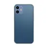 Baseus Frosted Glass Case for iPhone 12 Mini Blue