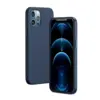 Baseus Magnetic Soft PU leather Case for iPhone 12 Pro / iPhone 12 Blue
