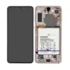 Samsung Galaxy S21+ OLED skærm med ramme (Phantom Violet) (Original)