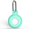 Silicone Keychain Case for Apple AirTag Mint Green
